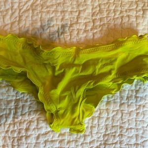 Vitamin A XS new bikini bottom - yellow/green